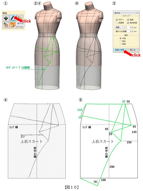 フラット・パターンメーキングと デジタルトワル チェック vol.45_図10