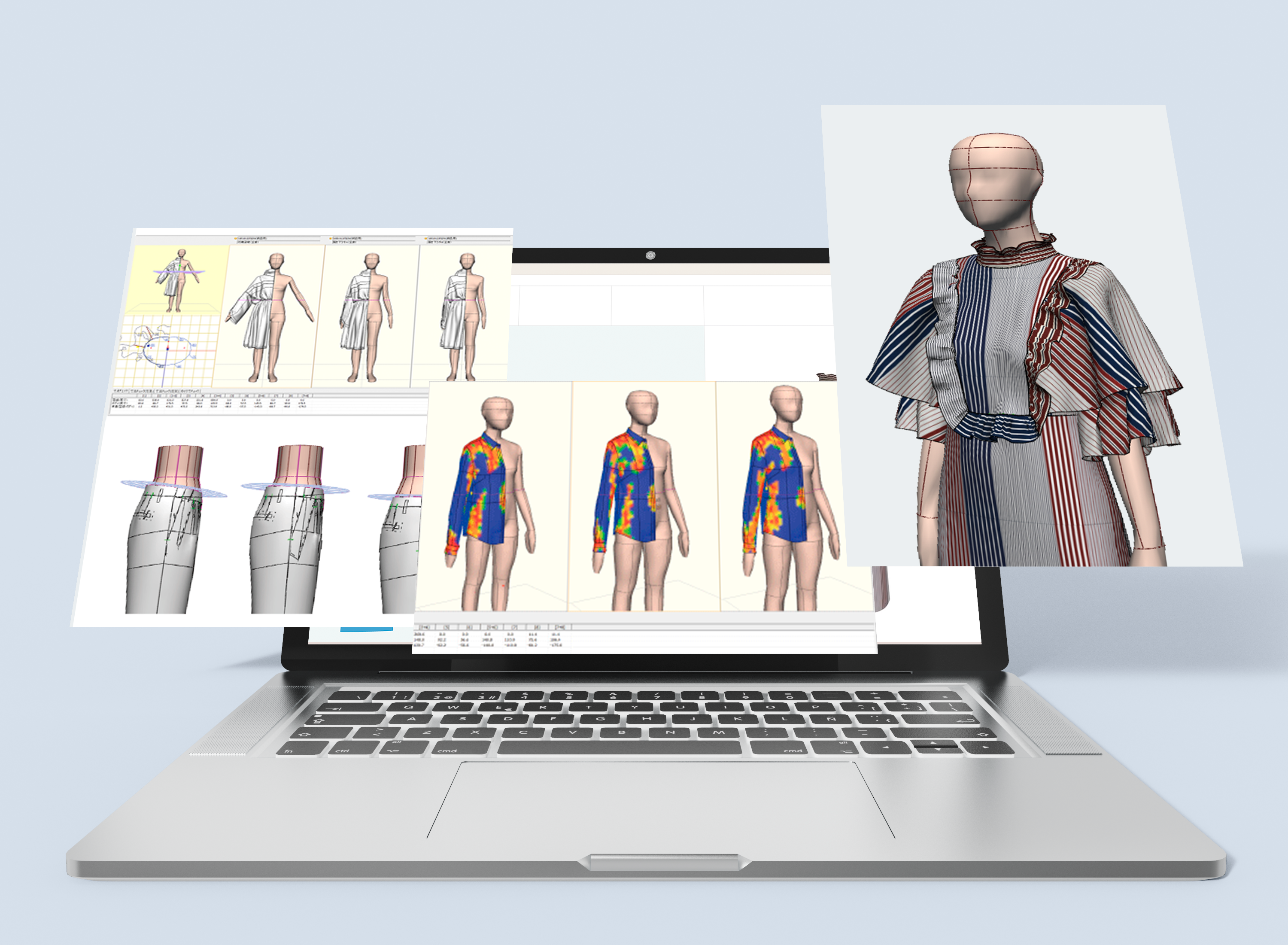 Adjustable fitting positions